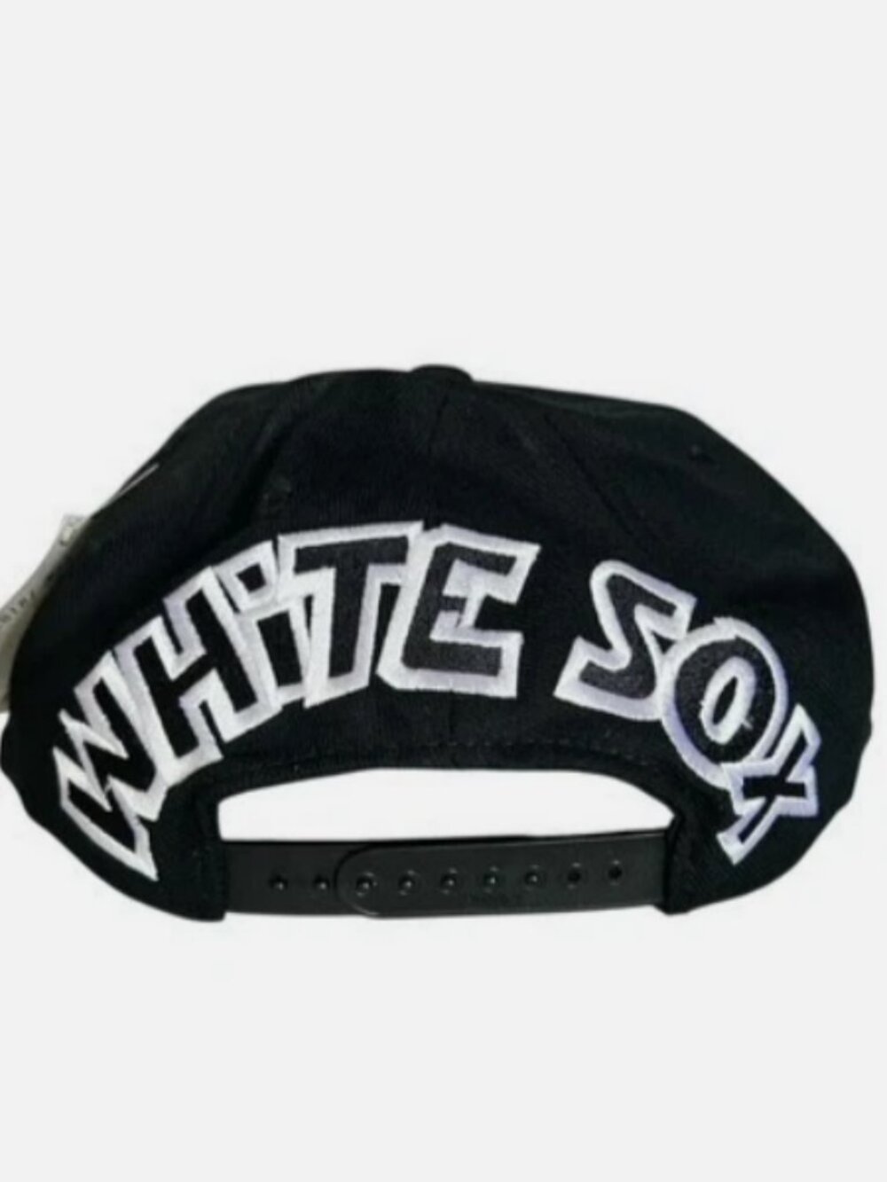 Vintage Annco MLB Chicago White Sox Blockhead Snapback Baseball Hat Cap 90's NOS